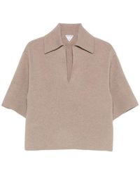 Bottega Veneta - Cashmere Polo Shirt - Lyst