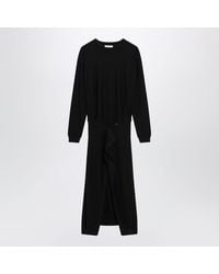 Lemaire - Merino Wool Blend Midi Dress - Lyst
