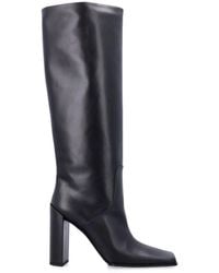 Alaïa - Alaia Leather Knee-High Boots - Lyst