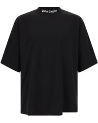 Palm Angels - Logo Print T-Shirt - Lyst