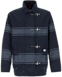 Fay - Two-Tone Cotton Jacket - Lyst