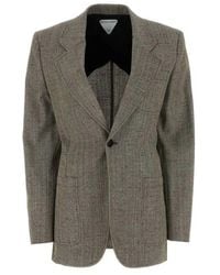 Bottega Veneta - Viscose And Silk Blend Blazer - Lyst