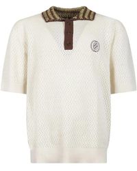 Drole de Monsieur - "Ajouré D Miroir" Polo Shirt - Lyst