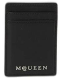 McQueen - Calf Skin Wallets - Lyst