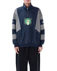 adidas - Originals X Brain Dead Half-Zip Track Jacket - Lyst