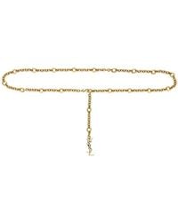 Saint Laurent - Chain Adjustable Belt - Lyst