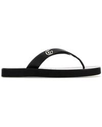 Gucci - Flip-Flops With Double G - Lyst