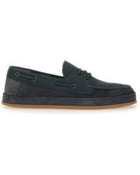 Hogan - Leather Flat Shoes - Lyst