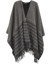 Peserico - Virgin Wool And Cashmere Cape - Lyst