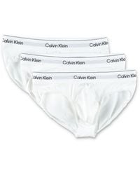 Calvin Klein - 3-Pack Cotton Blend Briefs - Lyst