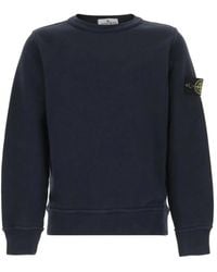 Stone Island - Sweatshirt With "Patch" Logo - Lyst