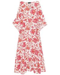Etro - Floral-Print Maxi Dress - Lyst