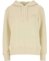 Autry - Cream Cotton Main Wom Sweatshirt - Lyst