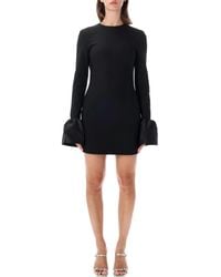 ROTATE BIRGER CHRISTENSEN - Rotate Frill Sleeve Mini Dress - Lyst
