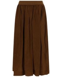 Uma Wang - High Waist Midi Skirt - Lyst
