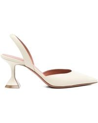 AMINA MUADDI - Leather Slingback Pumps - Lyst