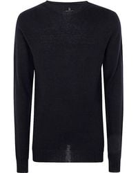 MD75 - Round Neck Cashmere Sweater - Lyst