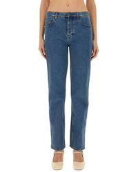 Burberry - Straight Fit Jeans - Lyst