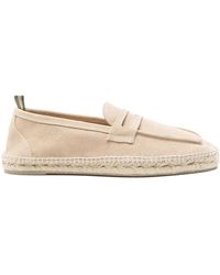 Castañer - Castañer Linen Raffia Sole Espadrilles - Lyst