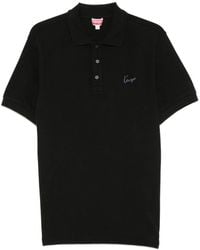 KENZO - Slim Polo Shirt With Signature Details - Lyst
