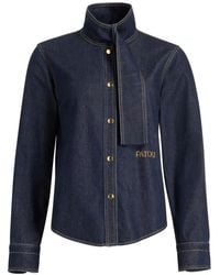 Patou - Ascot Collar Blouse - Lyst