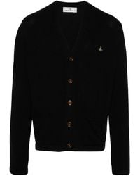 Vivienne Westwood - Cotton And Cashmere Cardigan - Lyst