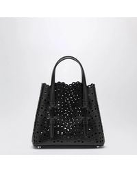 Alaïa - Alaia Mina 20 Vienne Calfskin Tote Bag - Lyst