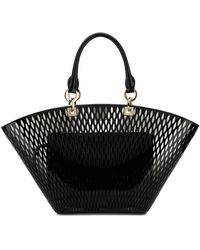 Tom Ford - Cut Out Patent Leather Medium Panier - Lyst