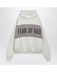 Fear Of God - Vanilla Cotton Fleece Sweatshirt - Lyst