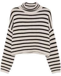 Lisa Yang - Zerlina Stripes Sweater - Lyst