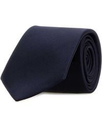 Saint Laurent - Silk Tie - Lyst