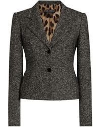 Dolce & Gabbana - Dolce & Gabbana Tailored Jacket - Lyst