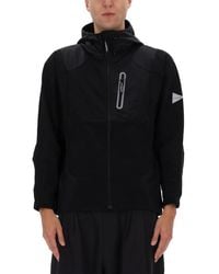 and wander - Minimalist Jacket With Hood - Lyst