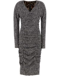 Dolce & Gabbana - Multi Color Printed Dress - Lyst