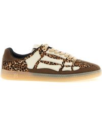 Amiri - Leopard Pacific Bones Sneakers - Lyst