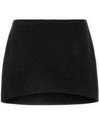 Givenchy - Wool Mini Skirt - Lyst