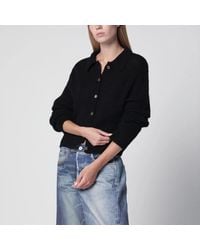 Our Legacy - Alpaca-Blend Polo Cardigan - Lyst