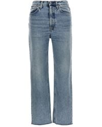 TOTEME - High Waist Jeans - Lyst