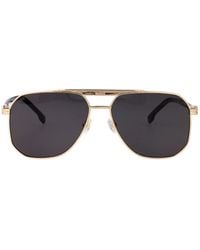 BOSS - Black_ Stainless Steel Sunglasses - Lyst