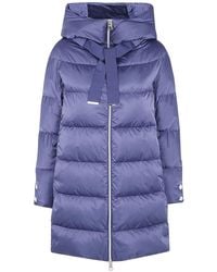 Herno - A-Shape Hooded Jacket - Lyst