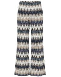Missoni - Multicolour Viscose Pants - Lyst