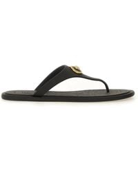 Versace - Alia" Flip Flop Sandal - Lyst