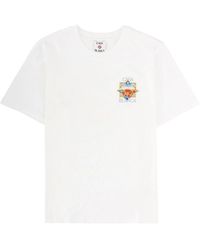 CASABLANCA - Graphic Crew Neck T-Shirt - Lyst