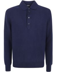 ZEGNA - "Z Lux Leisurewear" Polo Neck Sweater - Lyst