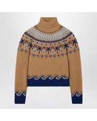 Alanui - Sweet Winter Turtleneck Wool Sweater - Lyst