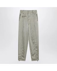 Burberry - Trousers With B Shield Emblem - Lyst