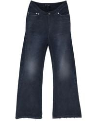 Balenciaga - Polyester High Waisted Pants - Lyst
