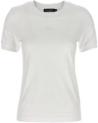 Dolce & Gabbana - Logo Embroidery T-Shirt - Lyst