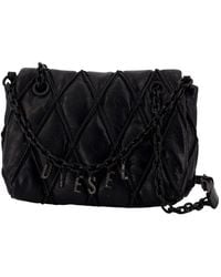 DIESEL - Charm-D Medium Shoulder Bag - Lyst