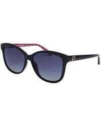 Guess - Nero Lucido Fumo Polar Injectate Sunglasses - Lyst